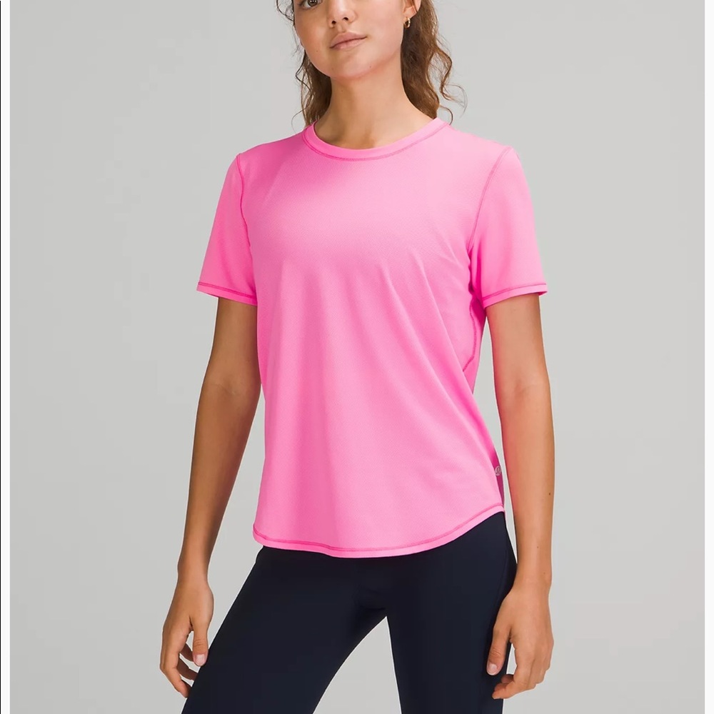 Lululemon High Neck-Running and Training T-Shirt